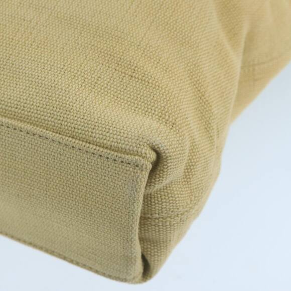 CHANEL Coco Mark Tote Bag Canvas Beige CC - Picture 15 of 16